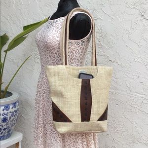 Hemp tote bag